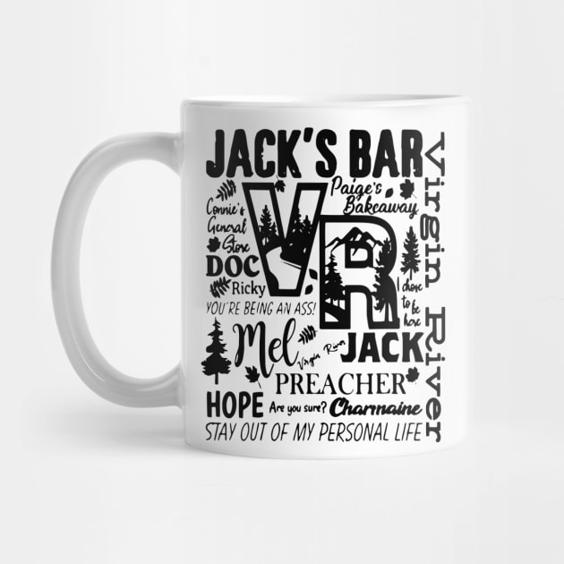 Virgin River Jack's Bar Vintage by ArchmalDesign